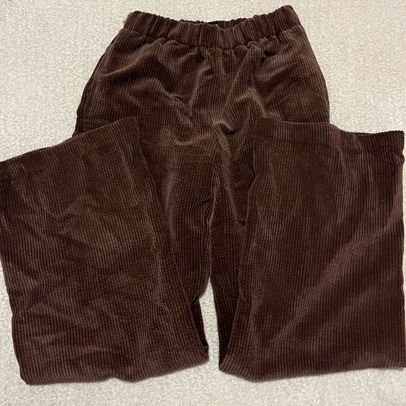 Corduroy Brown Pants - Picture 1 of 2